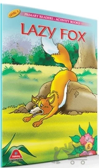 Lazy Fox (Level 1) – Mustafa Doğru – D Publishing Yayınları kitap kapağı