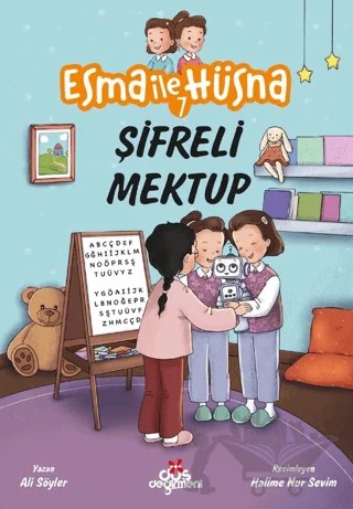 Esma İle Hüsna 7 – Şifreli Mektup – Ali Söyler – Düş Değirmeni kitap kapağı