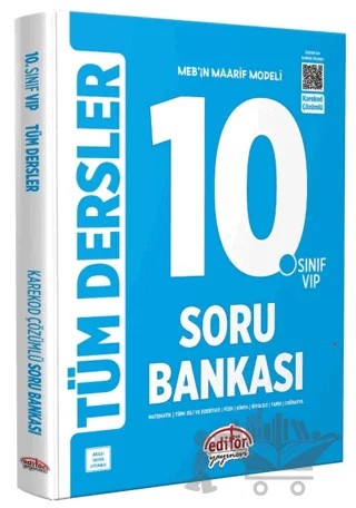 10. Sınıf VIP Tüm Dersler Soru Bankası – Kolektif – Editör Yayınevi kitap kapağı