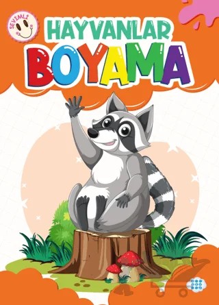 Sevimli Hayvanlar Boyama – Kollektif – Dokuz Çocuk kitap kapağı