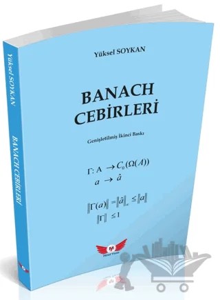 Banach Cebirleri – Yüksel Soykan – Minel Yayın kitap kapağı