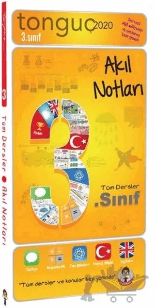 2020 3. Sınıf Tüm Dersler Akıl Notları – Kolektif – Tonguç Akademi kitap kapağı