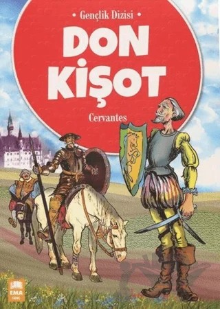 Don Kişot – Miguel de Cervantes Saavedra – Ema Genç kitap kapağı