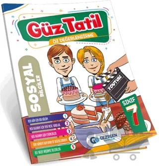 7. Sınıf Sosyal Bilgiler Güz Tatil Kitabı – Kolektif – Gezegen Yayıncılık kitap kapağı