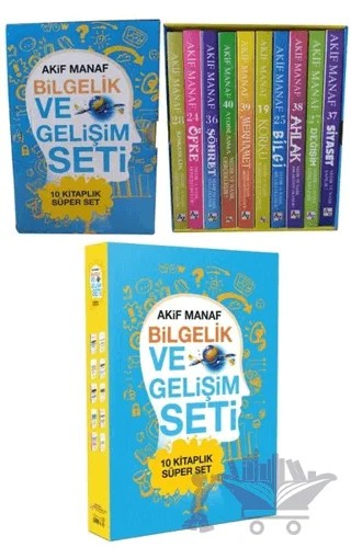 Akif Manaf Bilgelik ve Gelişim Seti (10 Kitap Takım) – Akif Manaf – Az Kitap kitap kapağı