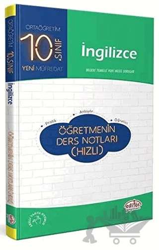 10. Sınıf İngilizce Öğretmenin Ders Notları (Hızlı) – Kolektif – Editör Yayınevi kitap kapağı