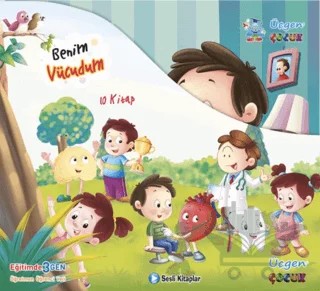 Benim Vücudum Serisi Kutulu 10 Kitap – Kolektif – Üçgen Kültür Yayınları kitap kapağı