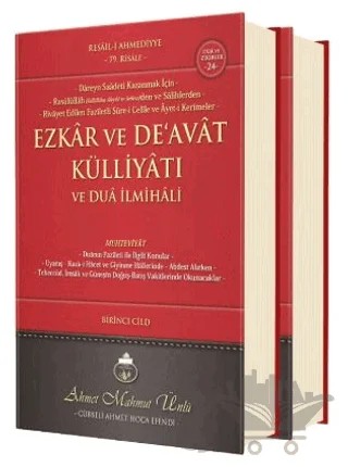 Ezkar ve Deavat Külliyatı 2 Cilt Takım – Ahmet Mahmut Ünlü – Lalegül Yayınevi kitap kapağı