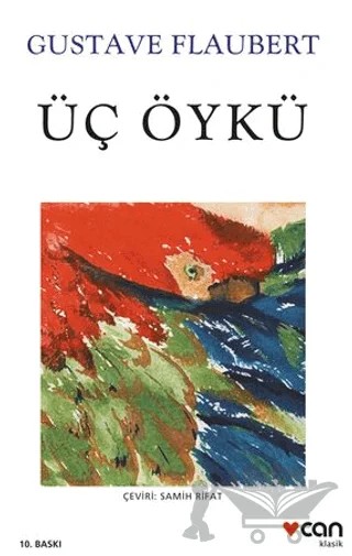 Üç Öykü – Gustave Flaubert – Can Yayınları kitap kapağı