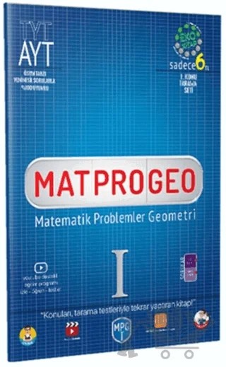 TYT-AYT Matprogeo 1 Matematik Problemler Geometri – Kolektif – Tonguç Akademi kitap kapağı