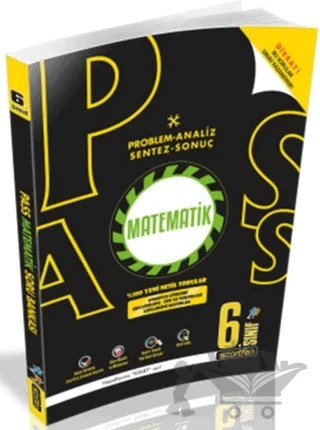 6. Sınıf Pass Matematik Soru Bankası – Kolektif – Startfen Yayınları kitap kapağı
