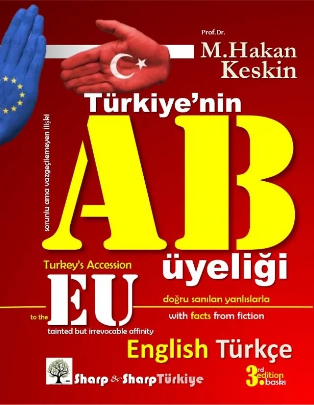 Türkiye’nin Avrupa Birliği üyeliği (Turkey’s Accession to the EU) – M. Hakan Keskin – Sharp and Sharp Publishing kitap kapağı