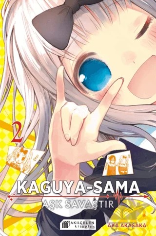 Kaguya-Sama - Aşk Savaştır 2 – Aka Akasaka – Akıl Çelen Kitaplar kitap kapağı