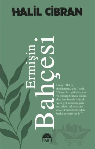 Ermişin Bahçesi – Halil Cibran – Martı Yayınları kitap kapağı
