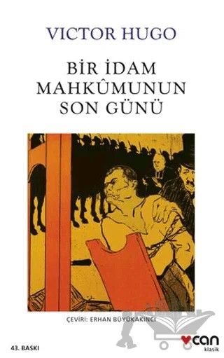 Bir İdam Mahkumunun Son Günü – Victor Hugo – Can Yayınları kitap kapağı