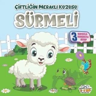 Çiftliğin Meraklı Kuzusu Sürmeli - Benim Canım Çiftliğim – Kolektif – 0-6 Yaş Yayınları kitap kapağı