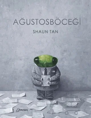 Ağustosböceği – Shaun Tan – Desen Yayınları kitap kapağı