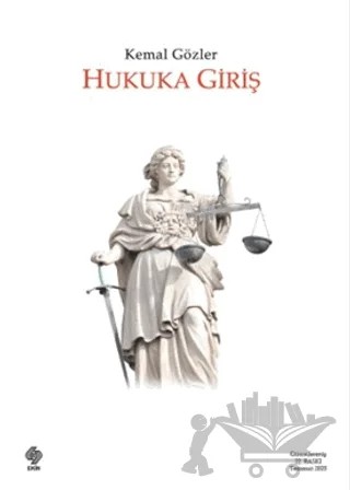 Hukuka Giriş – Kemal Gözler – Ekin Basım Yayın kitap kapağı