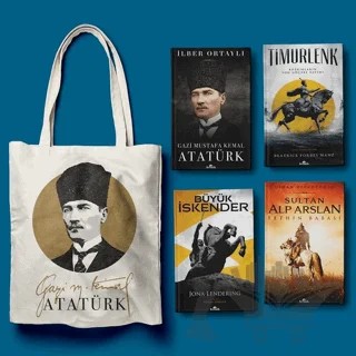 Biyografi Seti 4 Kitap (Bez Çanta Hediyeli) – Beatrice Forbes Manz, Cihan Piyadeoğlu, İlber Ortaylı, Jona Lendering – Kronik Kitap kitap kapağı