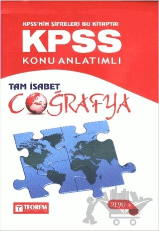 KPSS Tam İsabet Coğrafya Konu Anlatımlı – Serkan Güç – Teorem Yayıncılık kitap kapağı