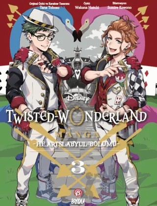 Twisted Wonderland - Heartslabyul - 3 – Wakana Hazuki – Beta Byou kitap kapağı