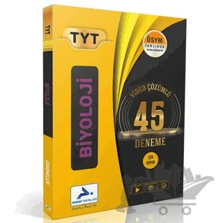 TYT Biyoloji Video Çözümlü 45 Deneme Prf Paraf Yayınları – Kolektif – Paraf Yayınları kitap kapağı