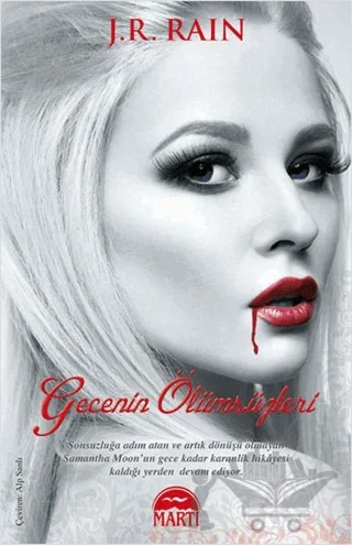 Gecenin Ölümsüzleri – J.R. Rain – Martı Yayınları kitap kapağı