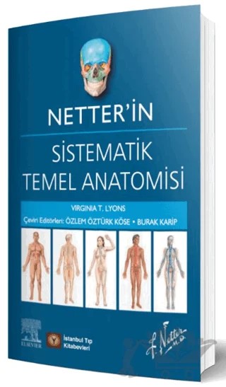 Netter'in Sistematik Temel Anatomisi – Virginia T. Lyons – İstanbul Tıp Kitabevi kitap kapağı