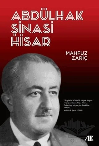 Abdülhak Şinasi Hisar – Mahfuz Zariç – Akademik Kitaplar kitap kapağı