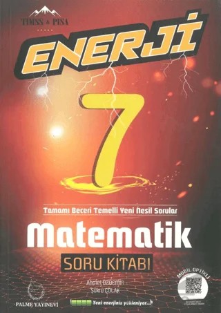 7. Sınıf Matematik Enerji Soru Kitabı – Ahmet Özdemir, Şükrü Çolak – Palme Yayınları kitap kapağı