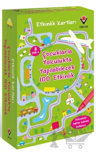 Etkinlik Kartları - Çocuklarla Yolculukta Yapılabilecek 100 Etkinlik – Non Figg – TÜBİTAK Yayınları kitap kapağı