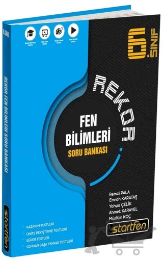 6. Sınıf Fen Bilimleri Rekor Soru Bankası – Kolektif – Startfen Yayınları kitap kapağı