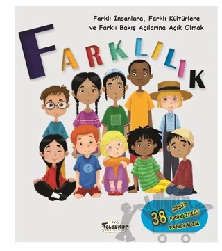 Farklılık – Jennifer Moore-Mallinos – Teleskop Popüler Bilim kitap kapağı
