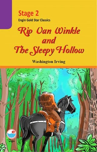Rip Van Winkle and Sleepy Hollow (Cd'li) - Stage 2 – Washington Irving – Engin Yayınevi kitap kapağı