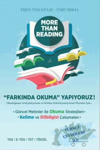 More Than Reading – Tijen Tan Gülse, Ümit Işıklı – Ankara Dil Akademisi kitap kapağı