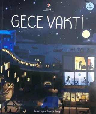 Gece Vakti – Laura Cowan – TÜBİTAK Yayınları kitap kapağı
