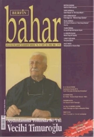 Berfin Bahar Aylık Kültür, Sanat ve Edebiyat Dergisi Sayı: 104 – Berfin Bahar Dergisi kitap kapağı