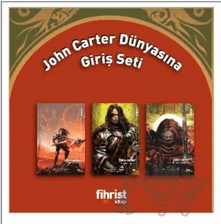 John Carter Dünyasına Giriş Seti – Edgar Rice Burroughs – Fihrist Kitap kitap kapağı