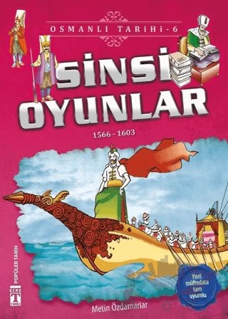 Sinsi Oyunlar – Metin Özdamarlar – İlk Genç Timaş kitap kapağı