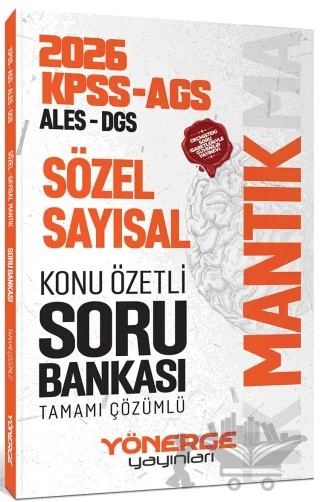2026 KPSS MEB-AGS ALES DGS Sözel Sayısal Mantık Konu Özetli Soru Bankası – Kolektif – Yönerge Yayınları kitap kapağı