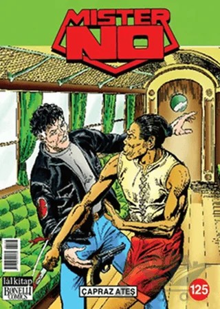 Mister No Sayı: 125 Çapraz Ateş – Lal Kitap kitap kapağı