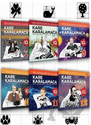 Kare Karalamaca Seti 2 - 7' den 70' e Akıl ve Mantık Oyunları (6 Kitaplık Zevkli Oyunlar) – Ahmet Karaçam – Ekinoks Yayın Grubu kitap kapağı