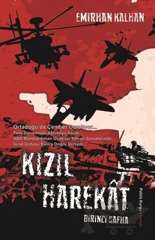 Kızıl Harekat – Emirhan Kalhan – Gece Kitaplığı kitap kapağı