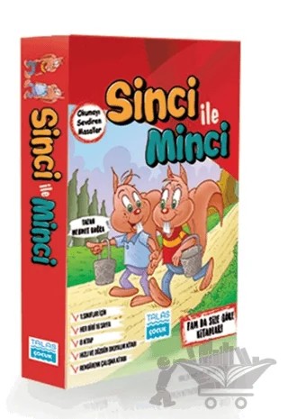 Sinci İle Minci Serisi - İlkokul 1. Sınıflar İçin – Mehmet Buğra – Talas Yayınları kitap kapağı