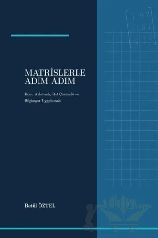 Matrislerle Adım Adım – Betül Öztel – Kedidedi Yayıncılık kitap kapağı