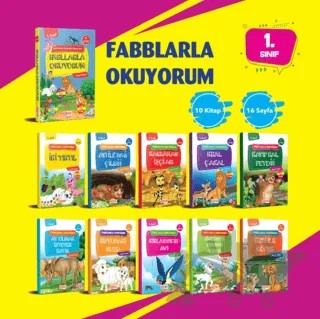 Fabllarla Okuyorum Serisi (10 Kitap) – Emrah Demir – Kitap Kulübü Çocuk Yayınları kitap kapağı