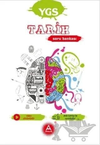 YGS Tarih Soru Bankası – Kolektif – A Yayınları kitap kapağı