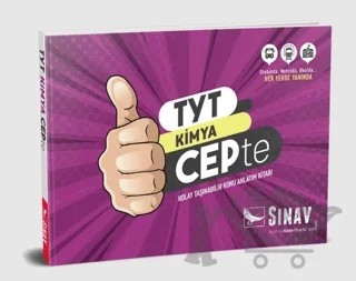 TYT Kimya Konu Anlatımlı Cep Kitabı – Kolektif – Sınav Yayınları kitap kapağı