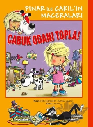 Pınar ile Çakıl'ın Maceraları - Çabuk Odanı Topla – Kolektif – Marsık Kitap kitap kapağı