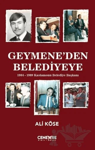 Geymene'den Belediyeye – Ali Köse – Cenevre Fikir Sanat kitap kapağı